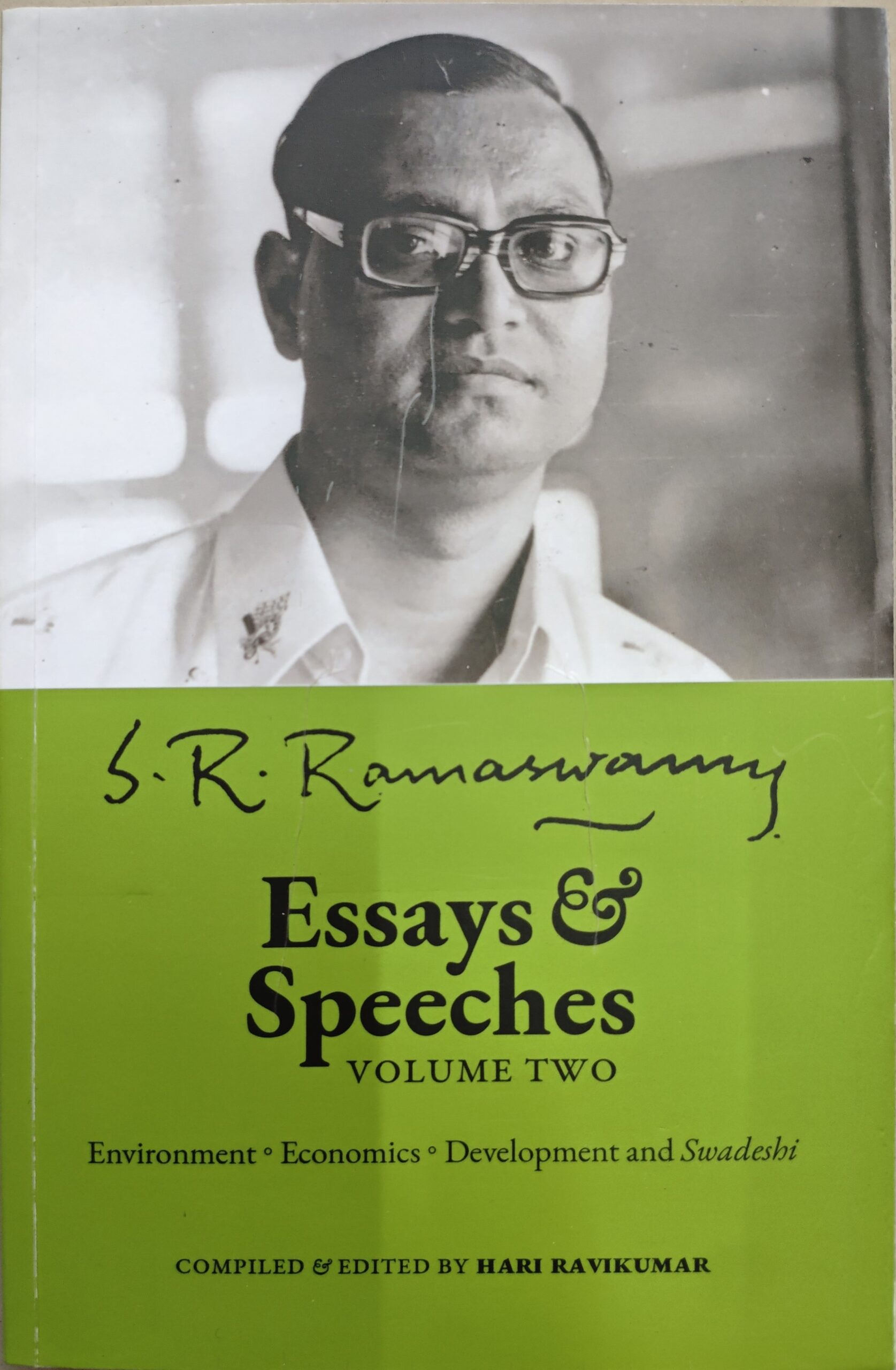 S R Ramaswamy Essays & Speeches Vol II S R Ramaswamy Essays & Speeches Vol II - Image 1